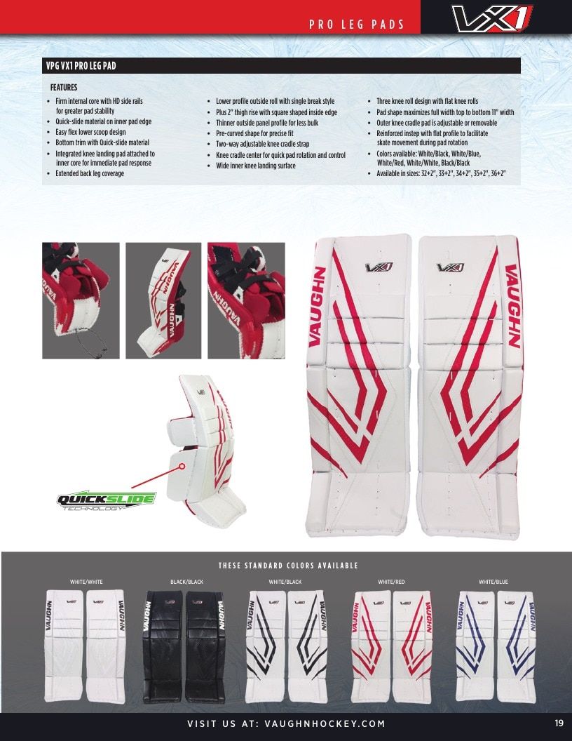 Vaughn Hockey Goalie Gear Catalog Weekly Ad January 1 - December 31, 2026