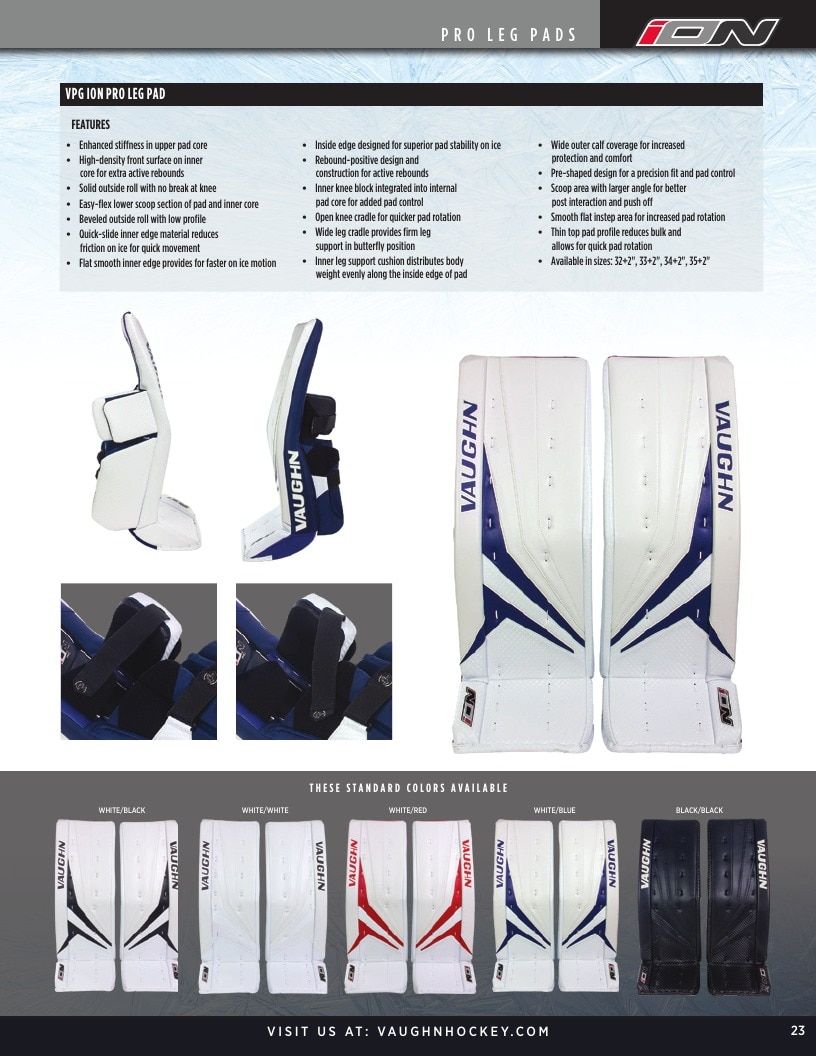 Vaughn Hockey Goalie Gear Catalog Weekly Ad January 1 - December 31, 2026