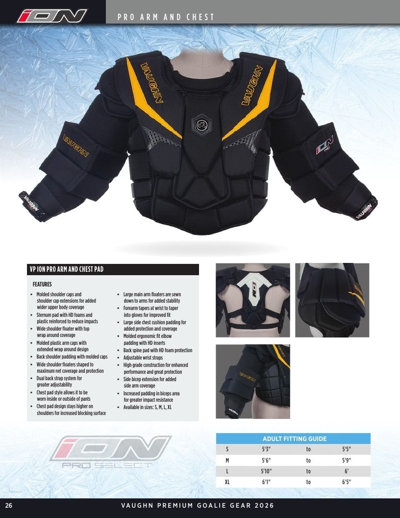 Vaughn Hockey Goalie Gear Catalog Weekly Ad January 1 - December 31, 2026