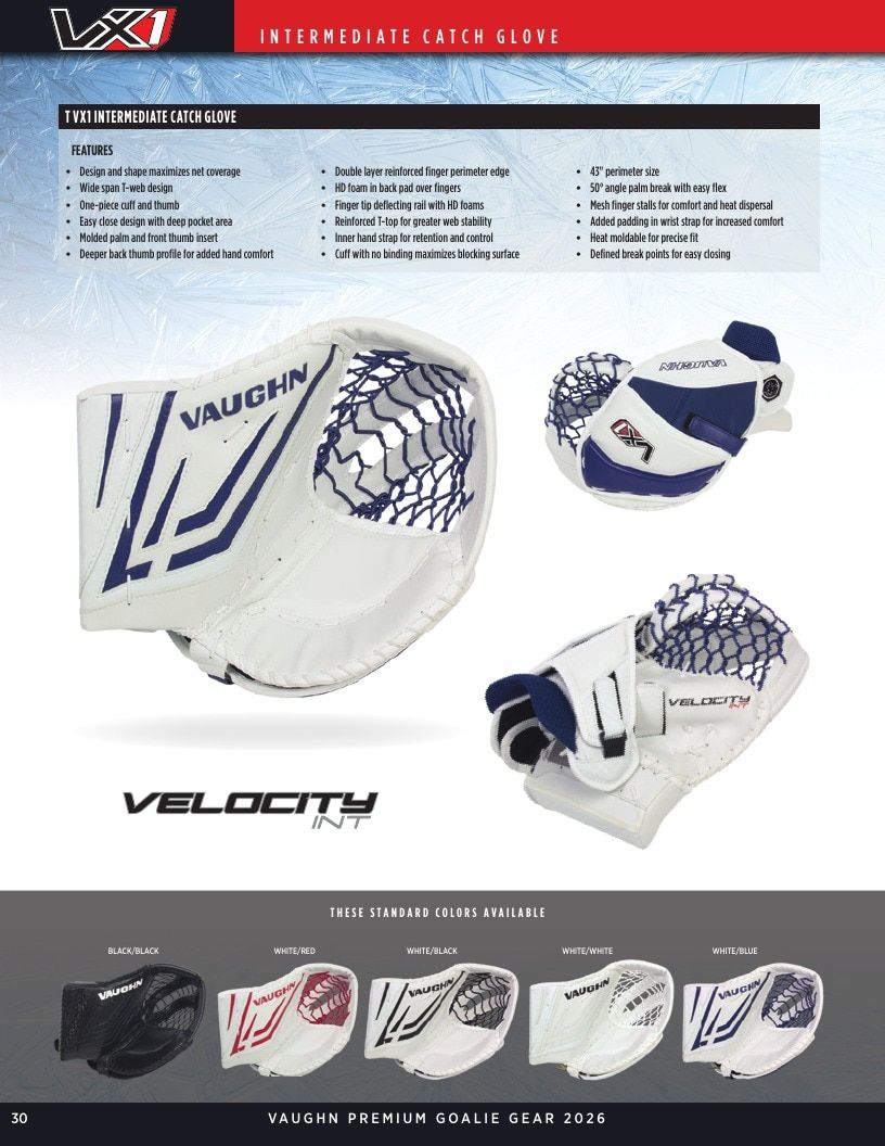 Vaughn Hockey Goalie Gear Catalog Weekly Ad January 1 - December 31, 2026