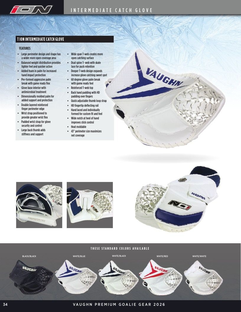 Vaughn Hockey Goalie Gear Catalog Weekly Ad January 1 - December 31, 2026