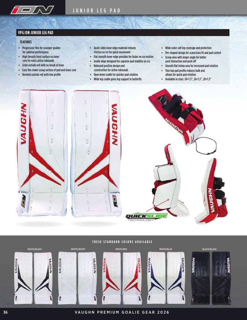 Vaughn Hockey Goalie Gear Catalog Weekly Ad January 1 - December 31, 2026