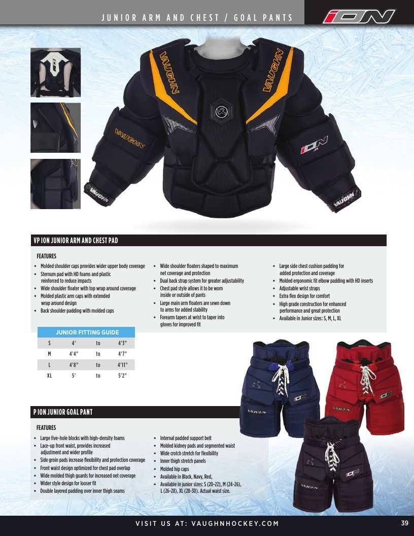Vaughn Hockey Goalie Gear Catalog Weekly Ad January 1 - December 31, 2026