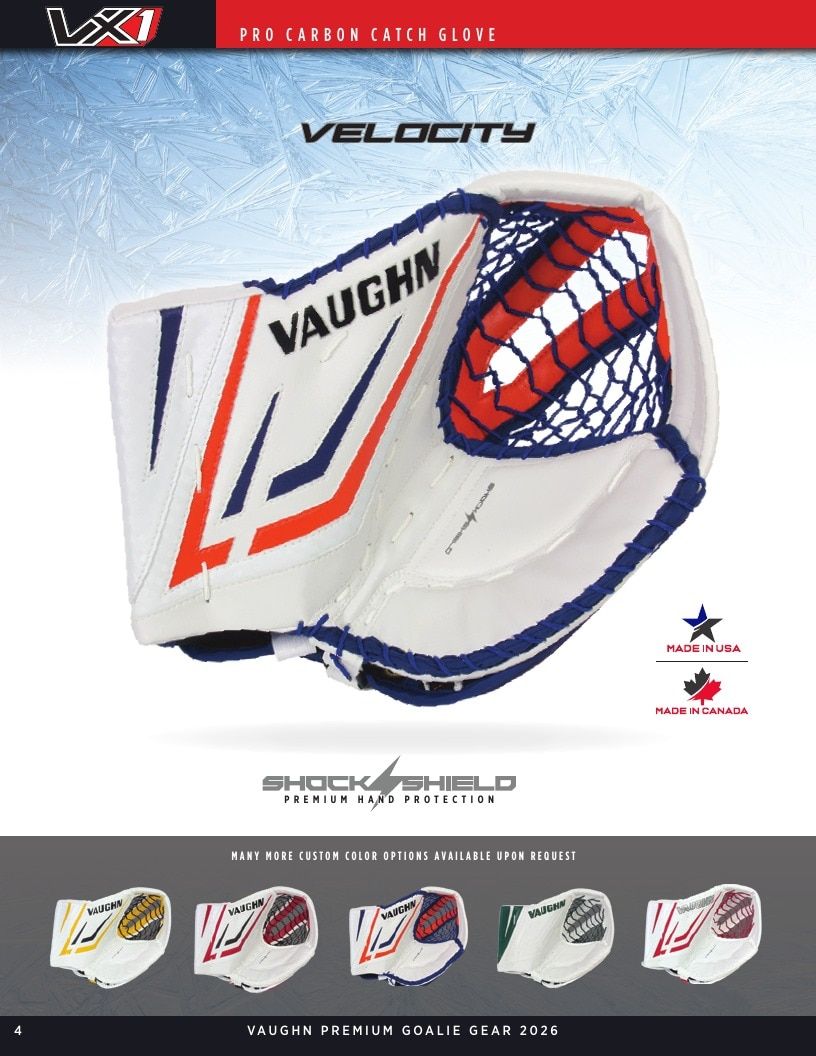 Vaughn Hockey Goalie Gear Catalog Weekly Ad January 1 - December 31, 2026