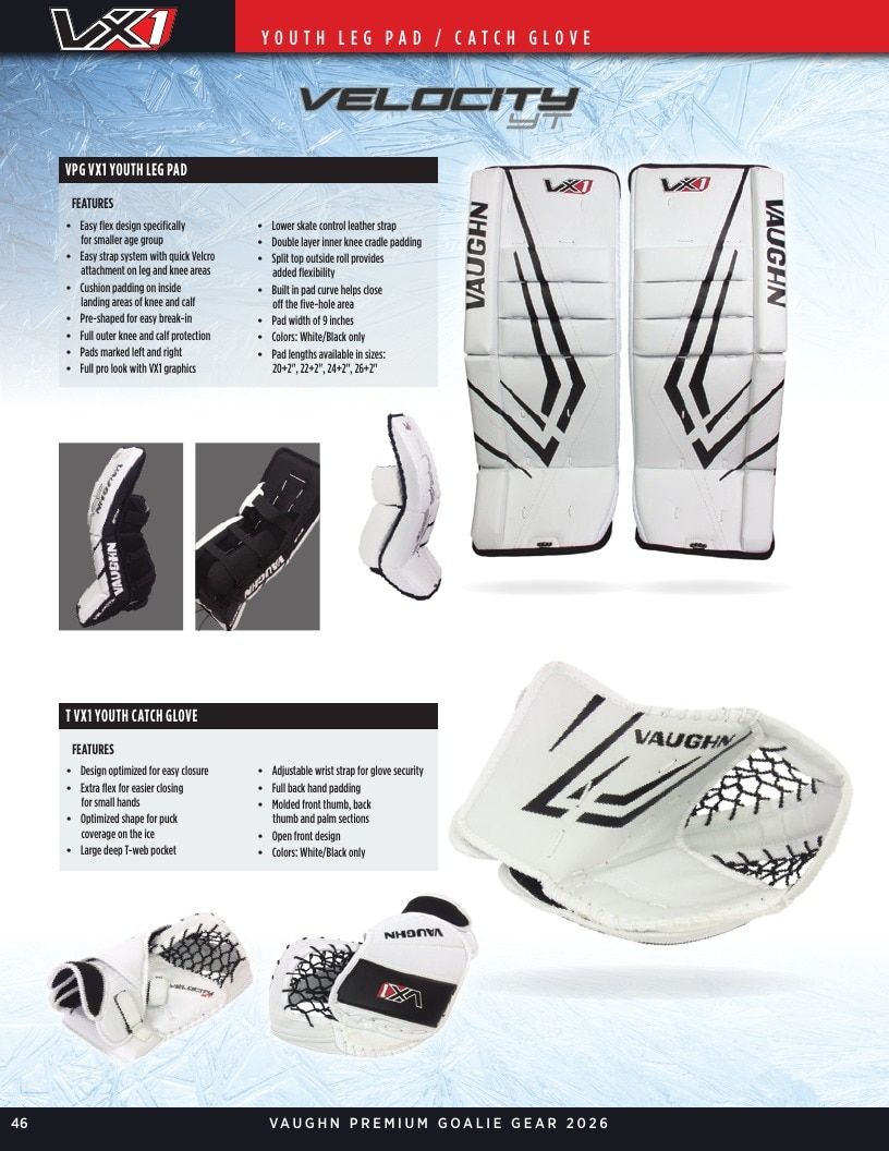 Vaughn Hockey Goalie Gear Catalog Weekly Ad January 1 - December 31, 2026