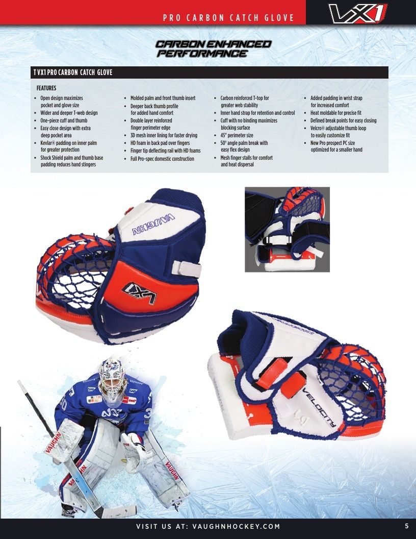 Vaughn Hockey Goalie Gear Catalog Weekly Ad January 1 - December 31, 2026
