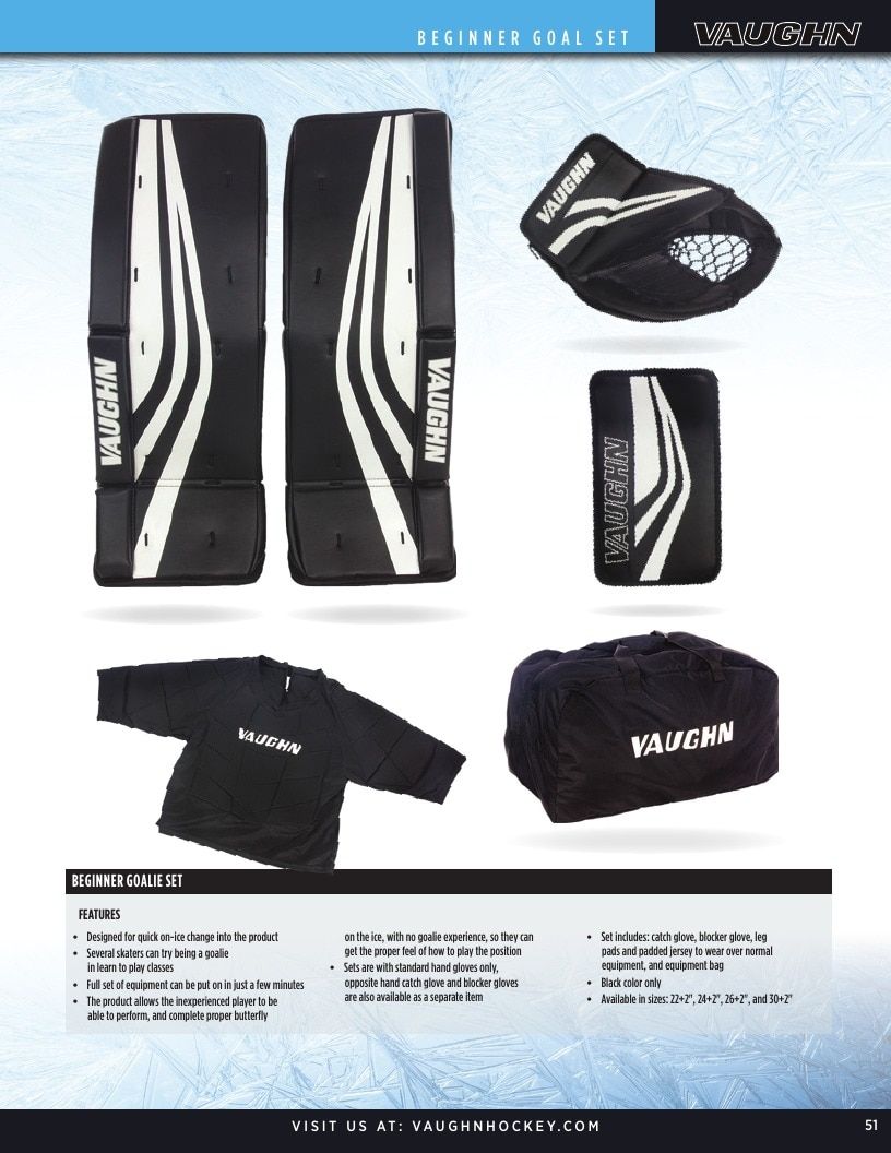 Vaughn Hockey Goalie Gear Catalog Weekly Ad January 1 - December 31, 2026