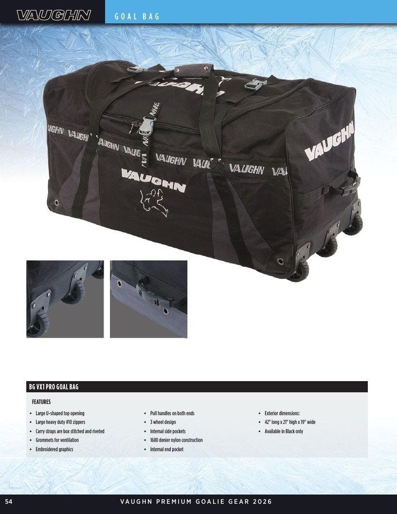 Vaughn Hockey Goalie Gear Catalog Weekly Ad January 1 - December 31, 2026