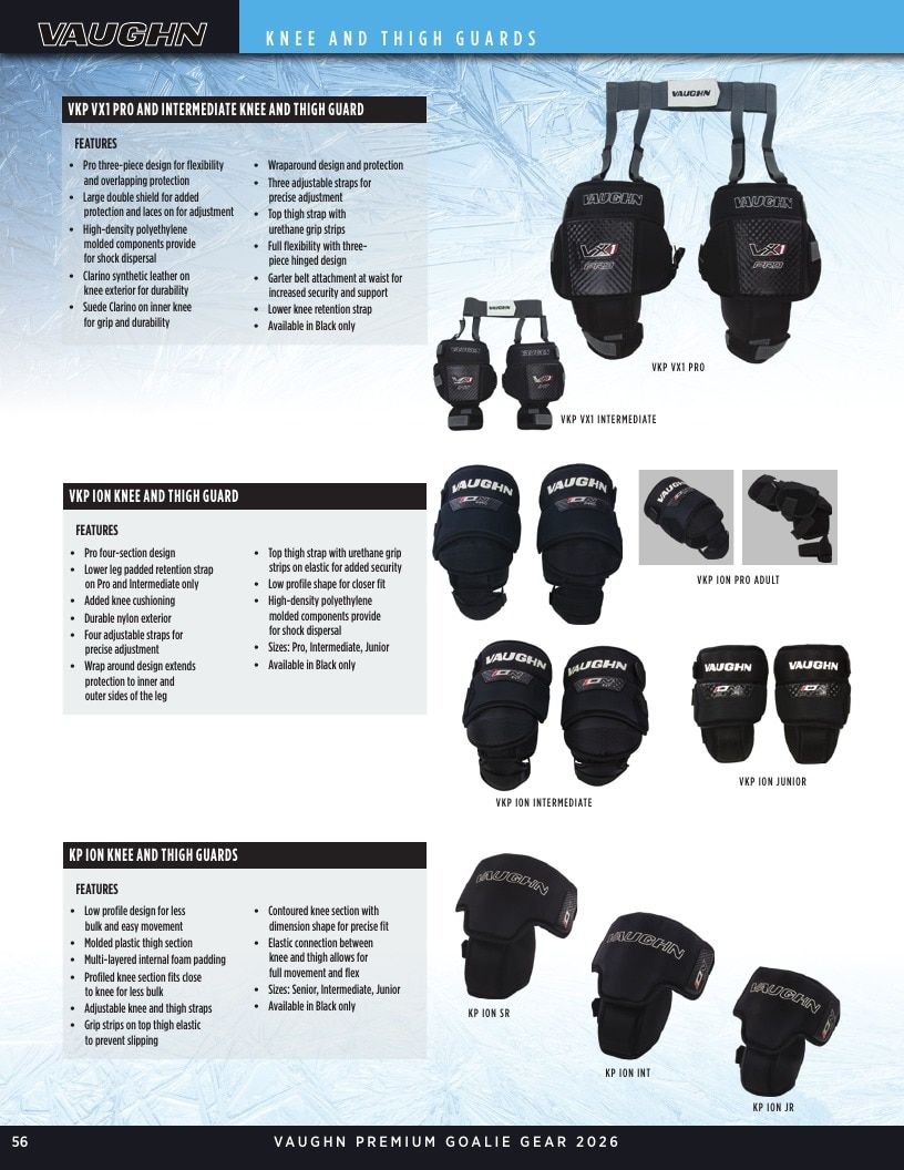 Vaughn Hockey Goalie Gear Catalog Weekly Ad January 1 - December 31, 2026