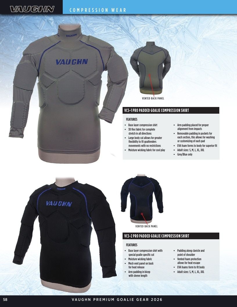 Vaughn Hockey Goalie Gear Catalog Weekly Ad January 1 - December 31, 2026