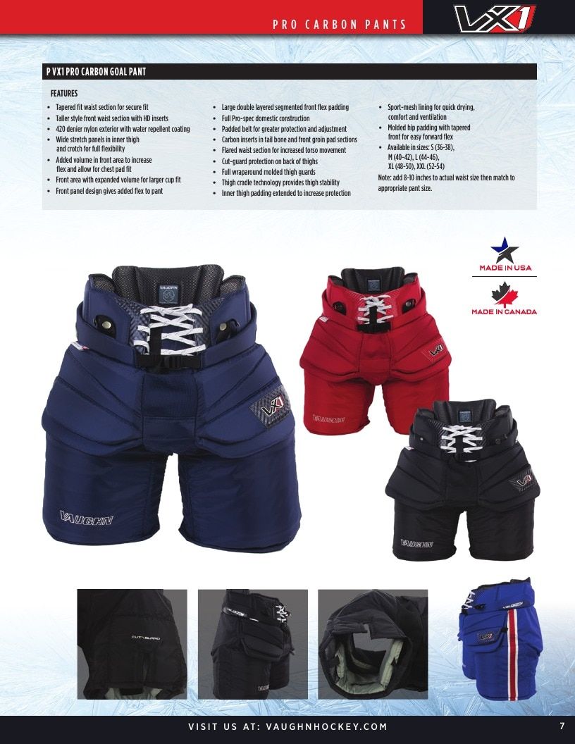 Vaughn Hockey Goalie Gear Catalog Weekly Ad January 1 - December 31, 2026
