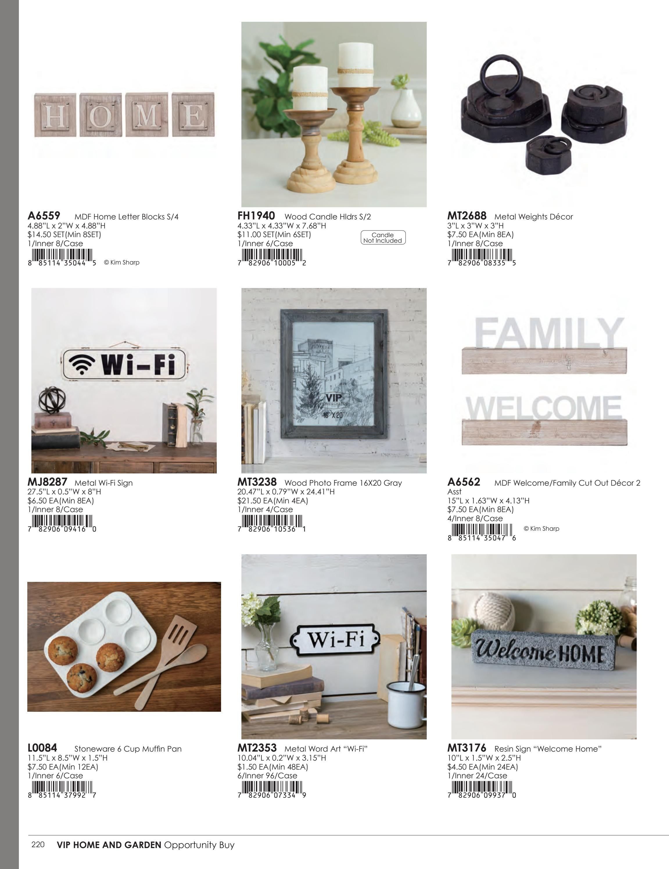 VIP Home & Garden Annual Home and Garden Catalog Weekly Ad January 1 - December 31, 2026