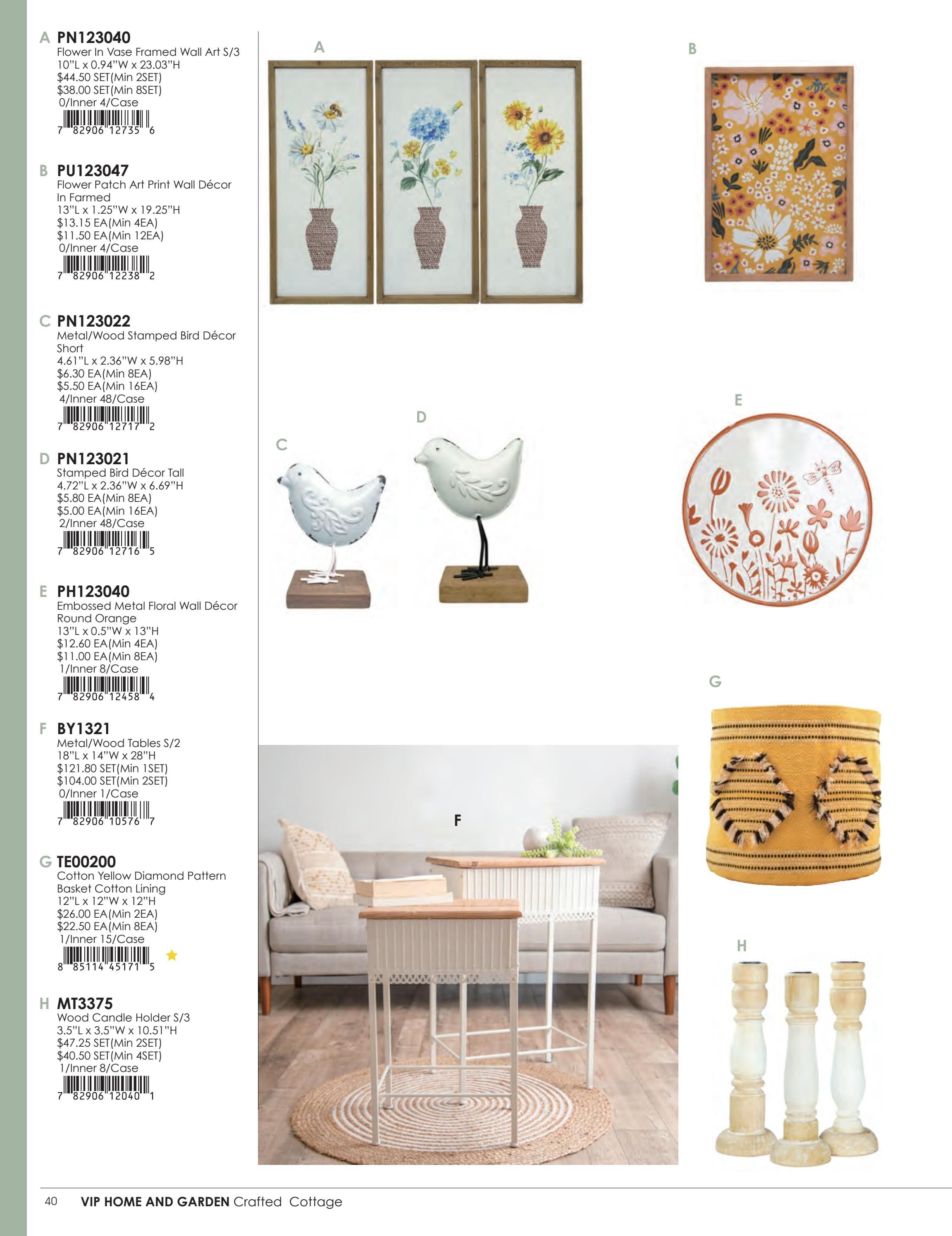 VIP Home & Garden Annual Home and Garden Catalog Weekly Ad January 1 - December 31, 2026