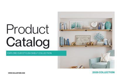 Wallniture Floating Shelves Catalog Weekly Ad January 1 - December 31, 2026