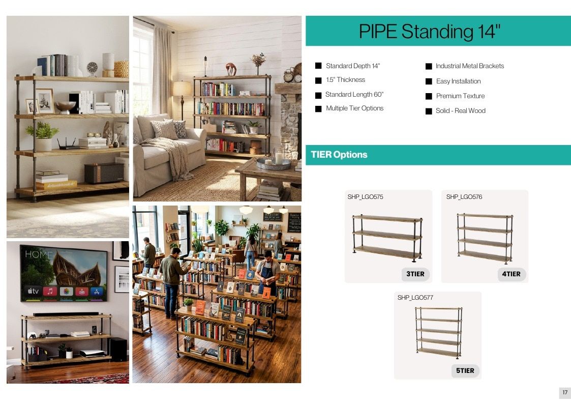 Wallniture Floating Shelves Catalog Weekly Ad January 1 - December 31, 2026