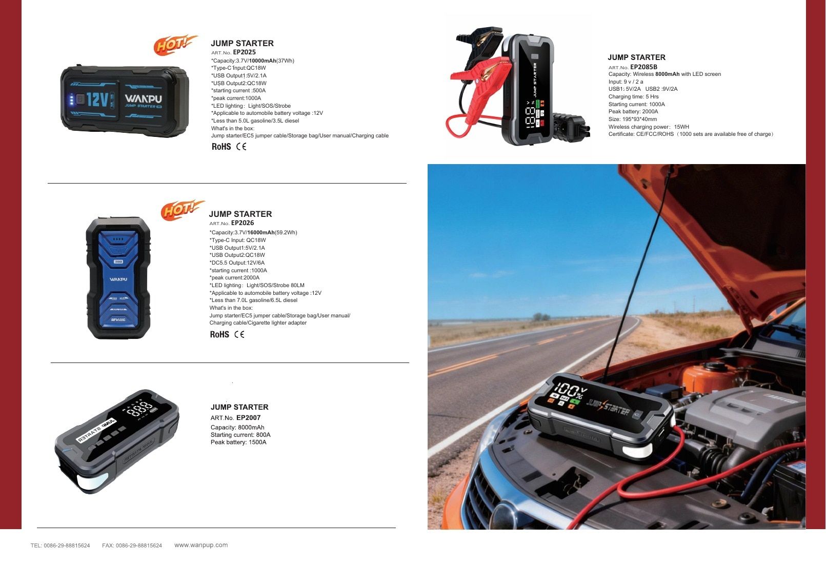 WANPU Automotive Power Products Catalog Weekly Ad January 1 - December 31, 2026