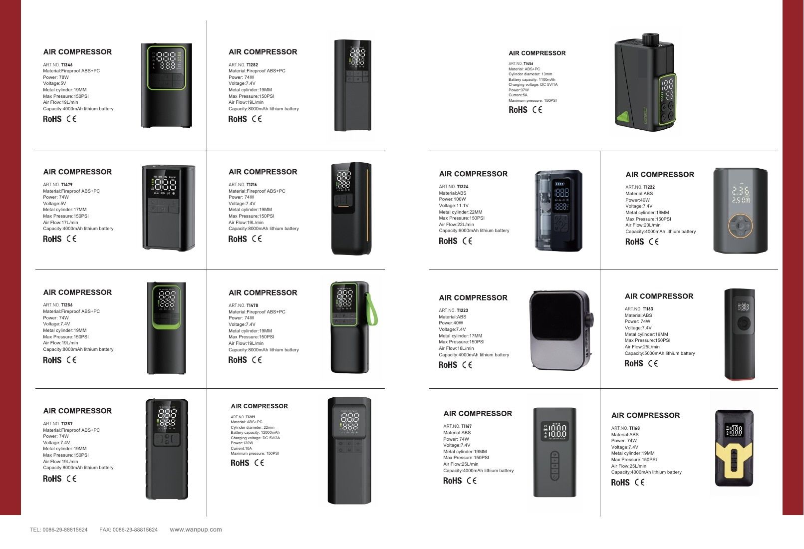 WANPU Automotive Power Products Catalog Weekly Ad January 1 - December 31, 2026