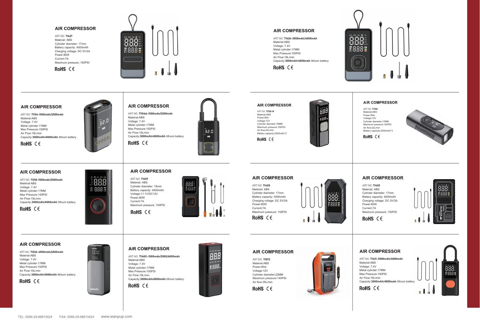 WANPU Automotive Power Products Catalog Weekly Ad January 1 - December 31, 2026