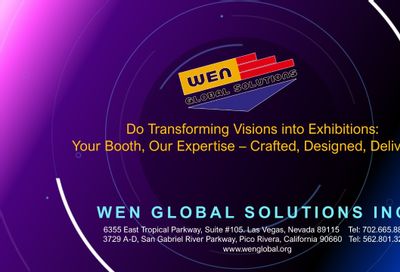WEN Global Solutions Trade Show Booths Catalog Weekly Ad January 1 - December 31, 2026