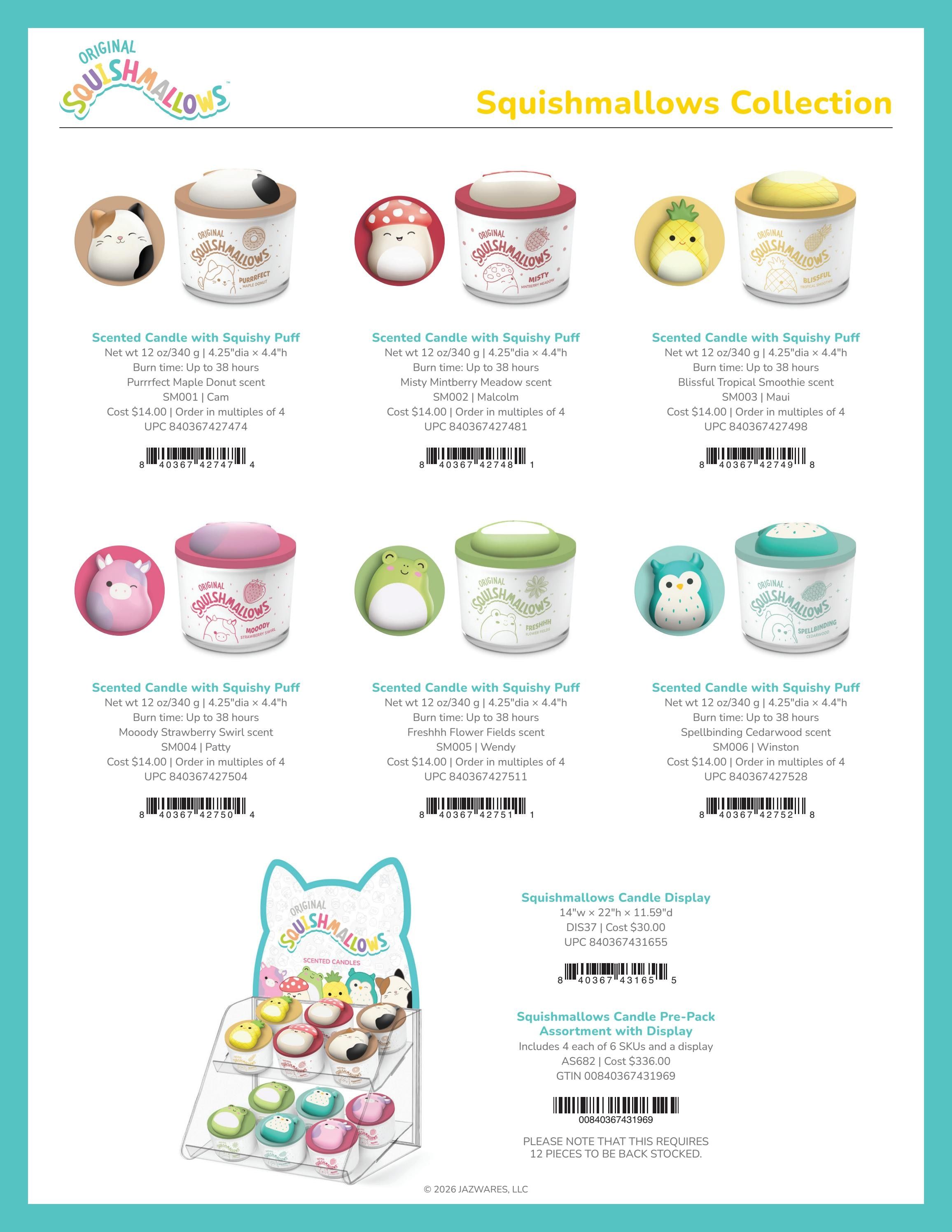 Whimsocal Fall and Winter Licensed Gifts Catalog Weekly Ad January 1 - December 31, 2026
