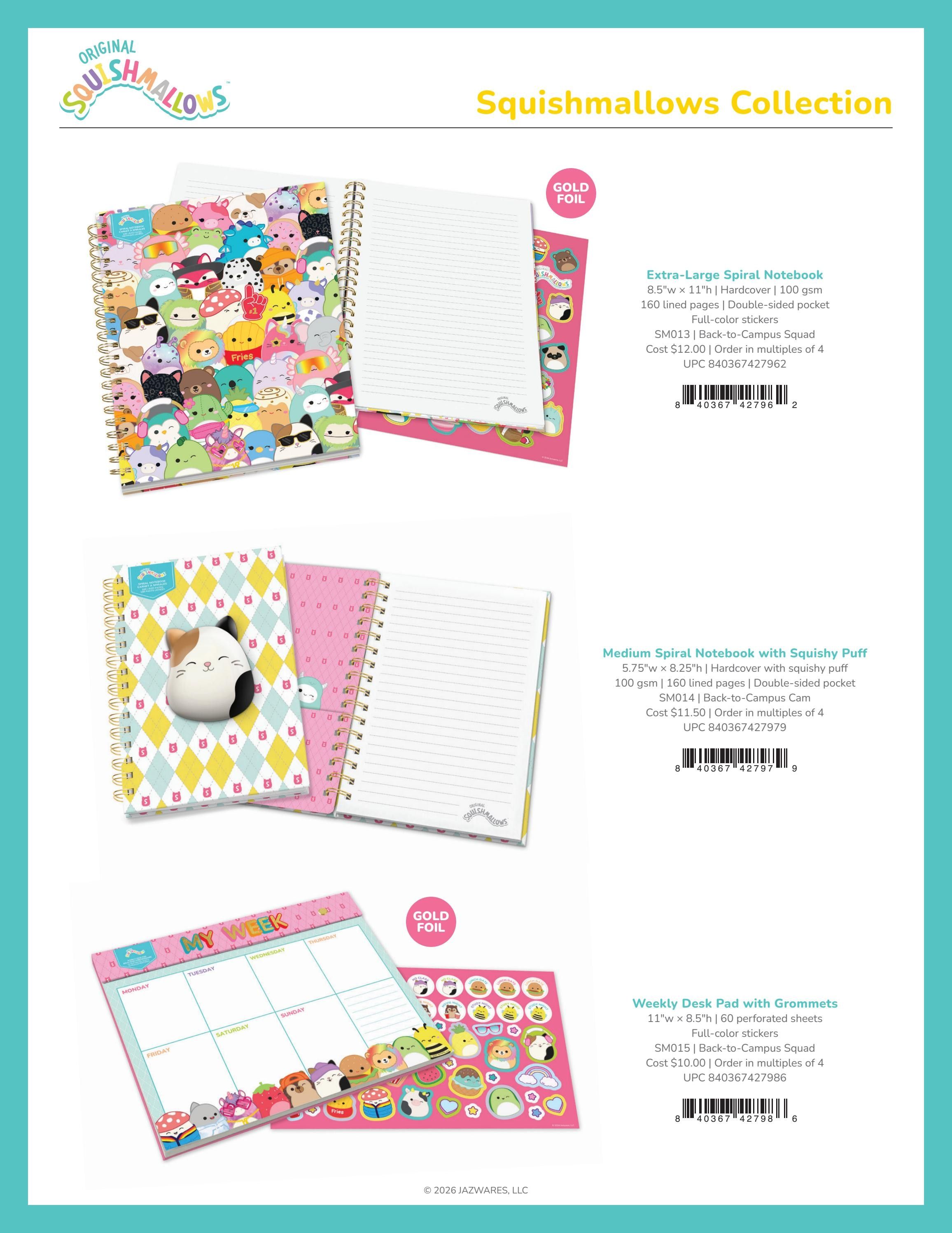 Whimsocal Fall and Winter Licensed Gifts Catalog Weekly Ad January 1 - December 31, 2026