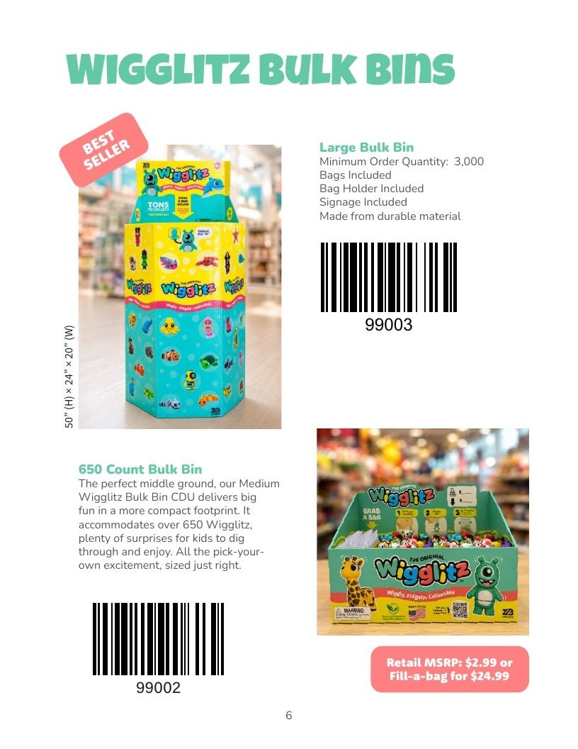 Wigglitz Fall and Winter Fidget Toys Catalog Weekly Ad January 1 - December 31, 2026