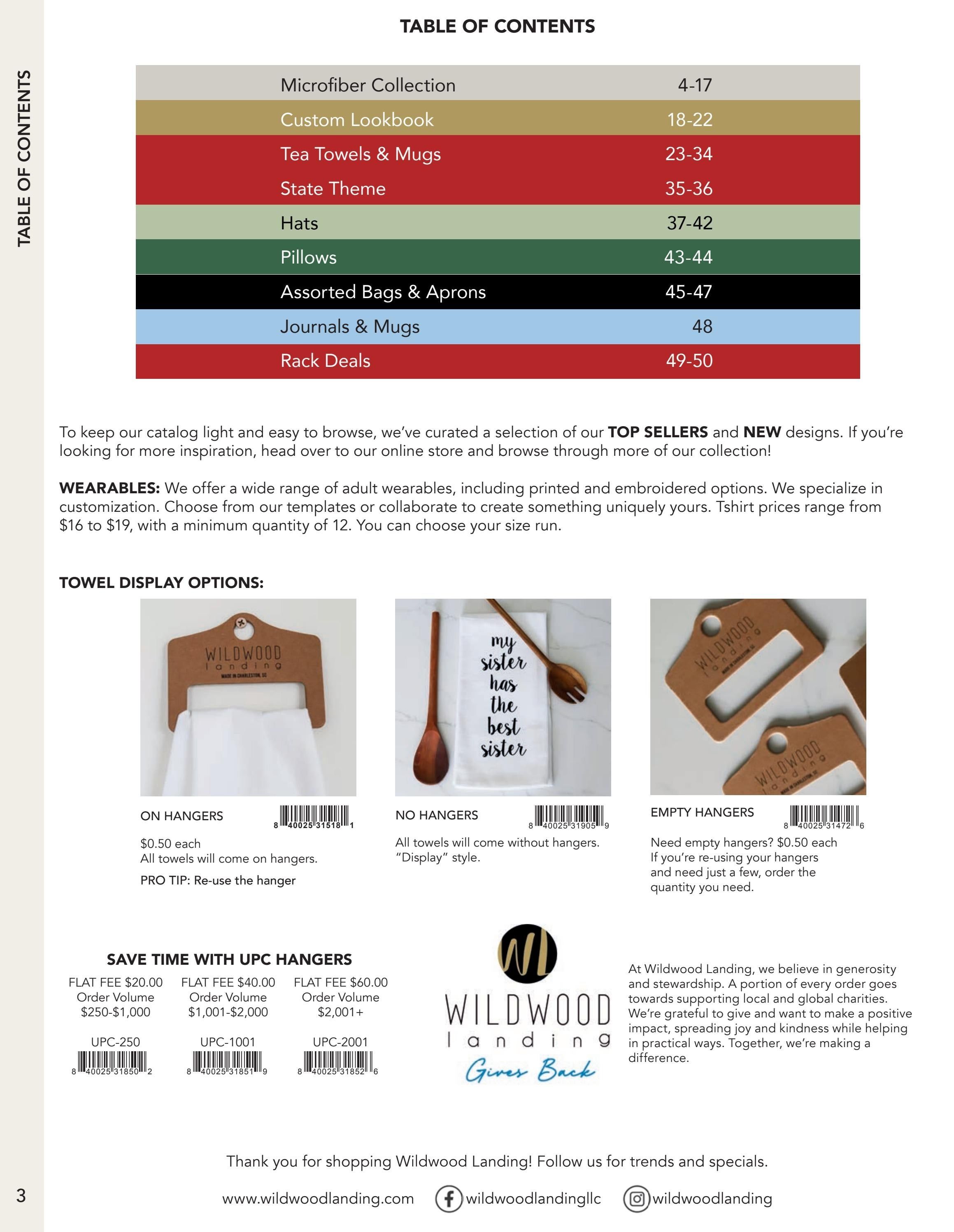 Wildwood Landing Fall and Christmas Gifts Catalog Weekly Ad January 1 - December 31, 2026