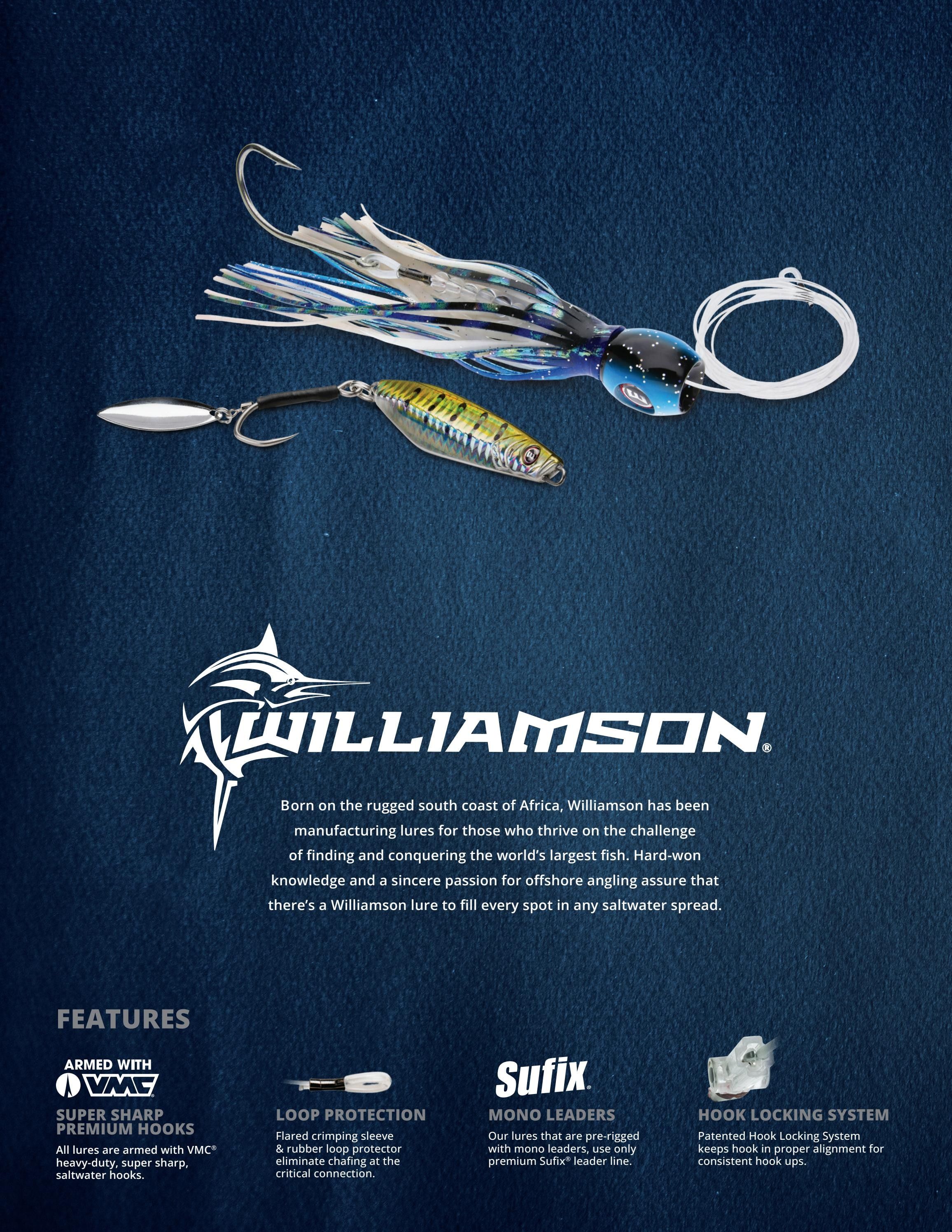 Williamson Lures Fishing Lures Catalog Weekly Ad January 1 - December 31, 2026