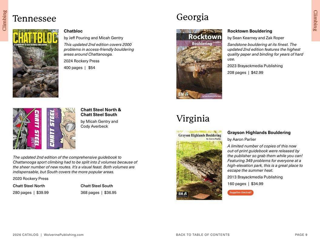 Wolverine Publishing Books Catalog Weekly Ad January 1 - December 31, 2026