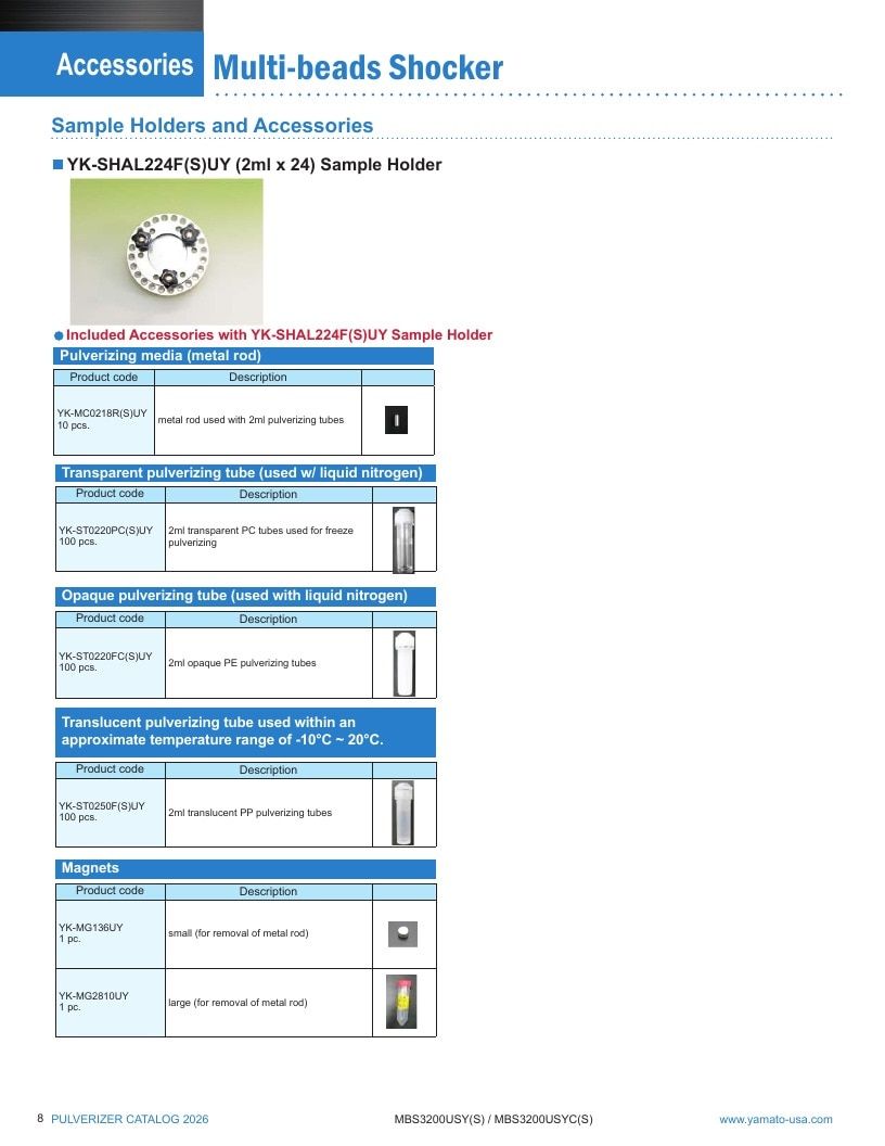 Yamato USA Laboratory Equipment Catalog Weekly Ad January 1 - December 31, 2026