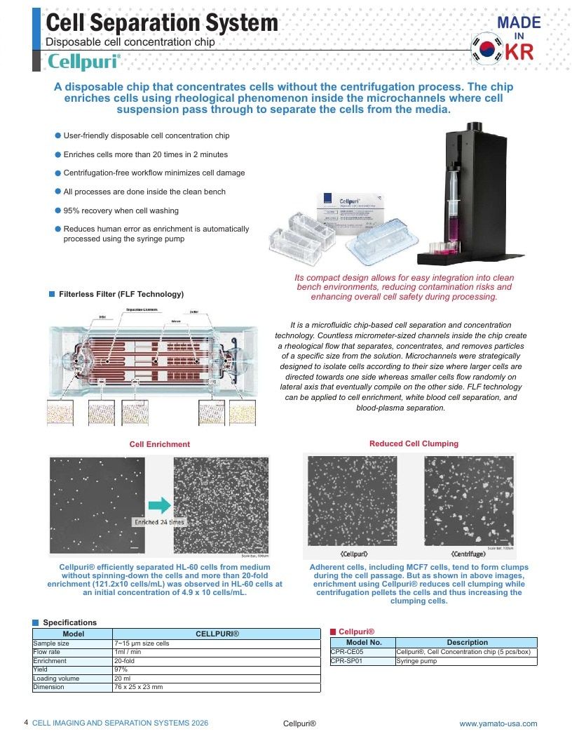 Yamato USA Laboratory Equipment Catalog Weekly Ad January 1 - December 31, 2026