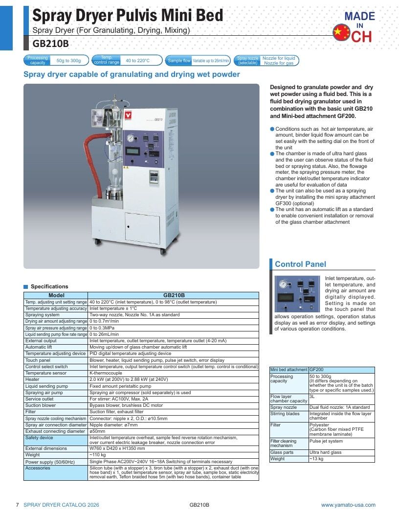 Yamato USA Laboratory Equipment Catalog Weekly Ad January 1 - December 31, 2026