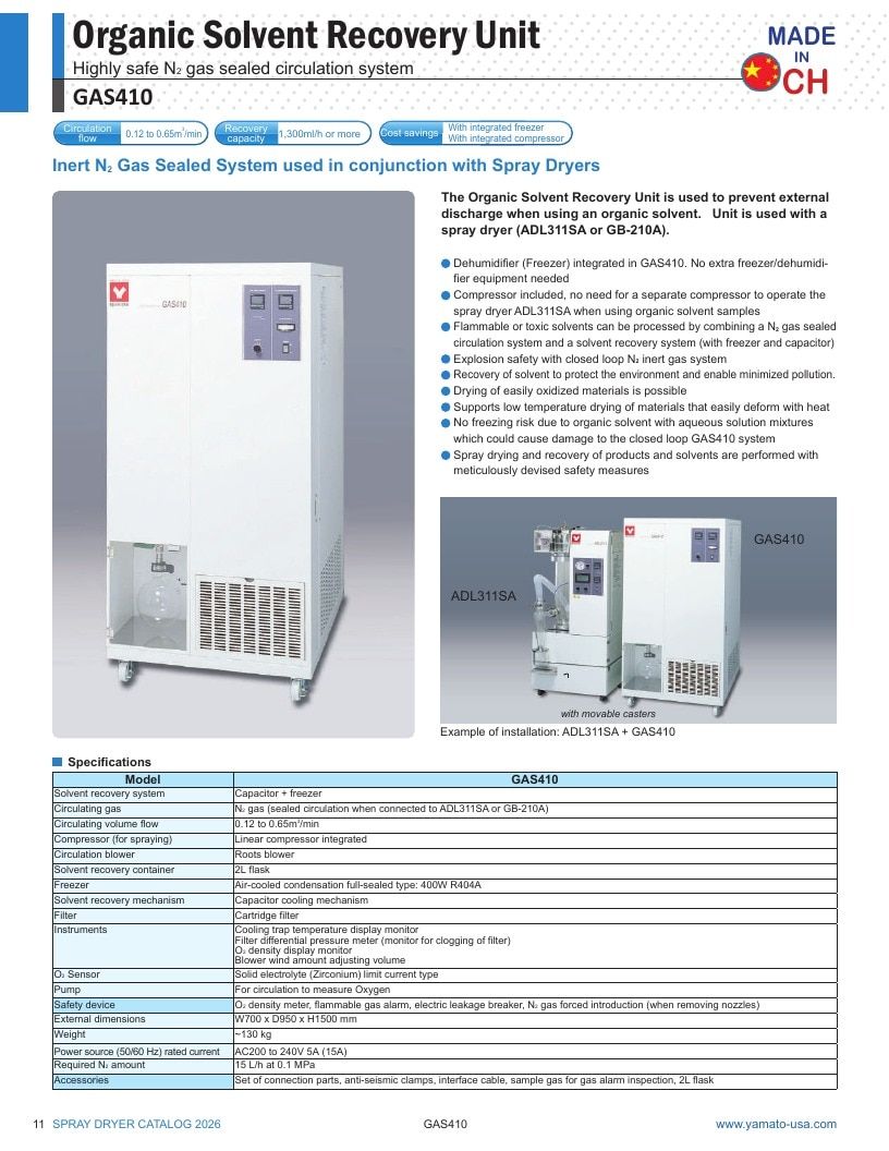 Yamato USA Laboratory Equipment Catalog Weekly Ad January 1 - December 31, 2026