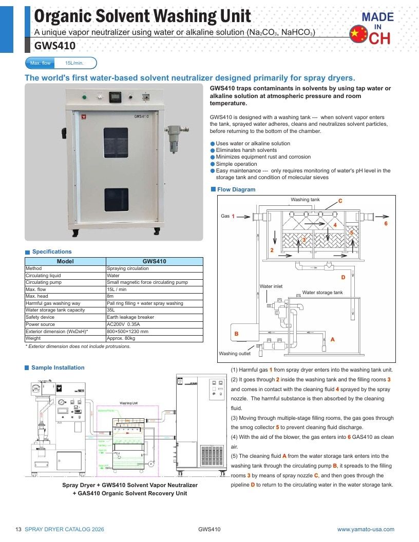 Yamato USA Laboratory Equipment Catalog Weekly Ad January 1 - December 31, 2026