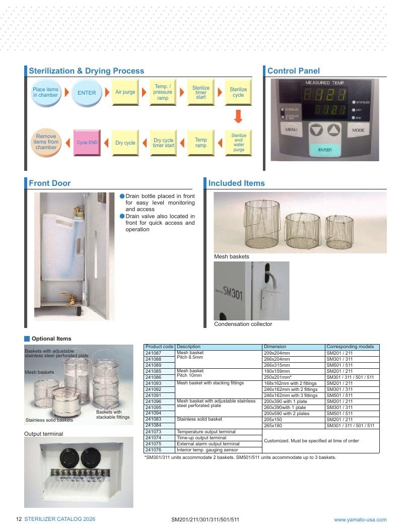 Yamato USA Laboratory Equipment Catalog Weekly Ad January 1 - December 31, 2026