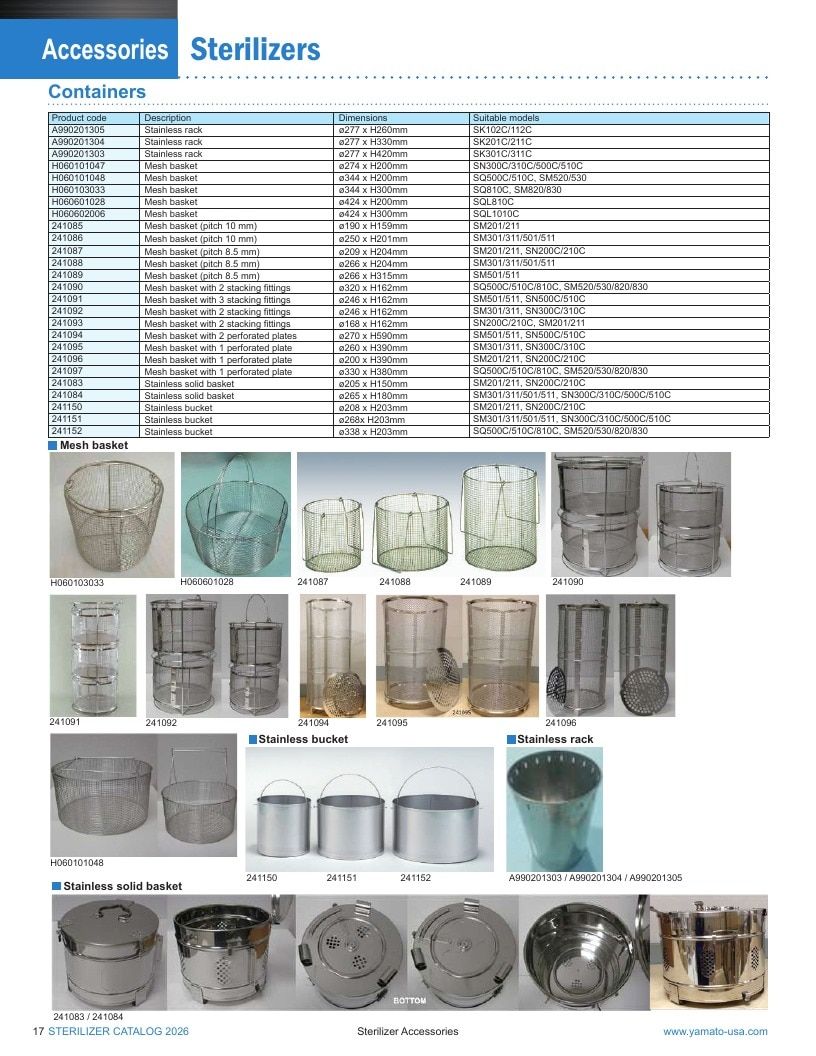 Yamato USA Laboratory Equipment Catalog Weekly Ad January 1 - December 31, 2026