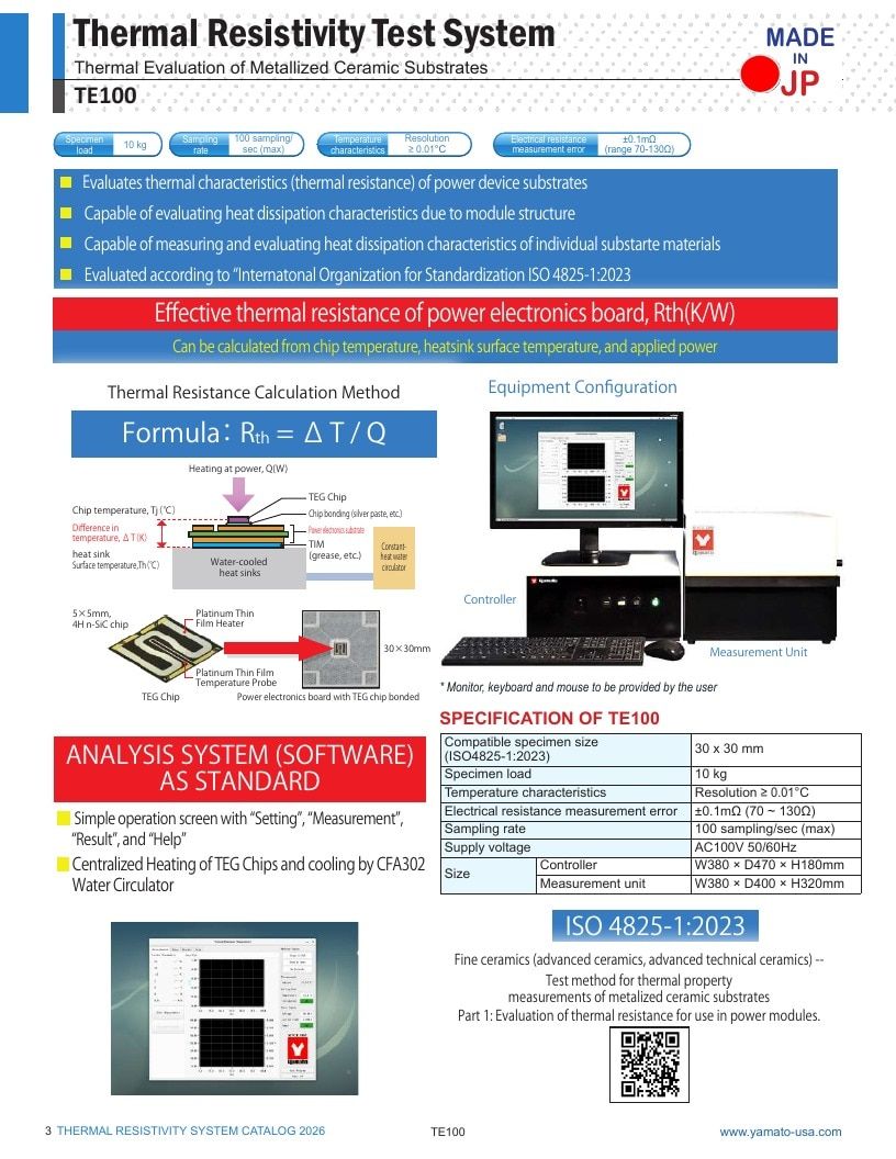 Yamato USA Laboratory Equipment Catalog Weekly Ad January 1 - December 31, 2026