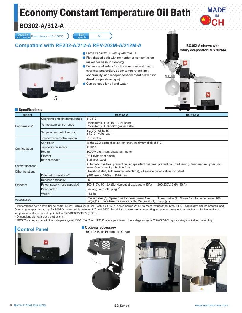 Yamato USA Laboratory Equipment Catalog Weekly Ad January 1 - December 31, 2026