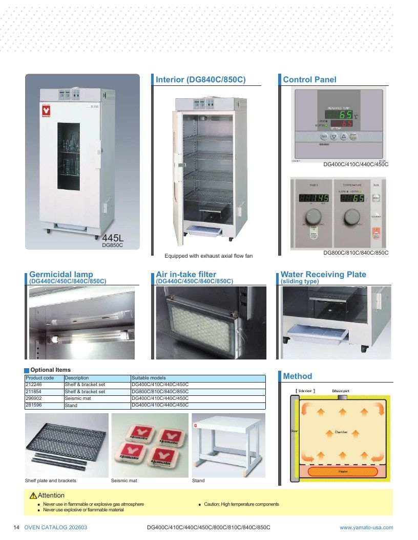 Yamato USA Laboratory Equipment Catalog Weekly Ad January 1 - December 31, 2026