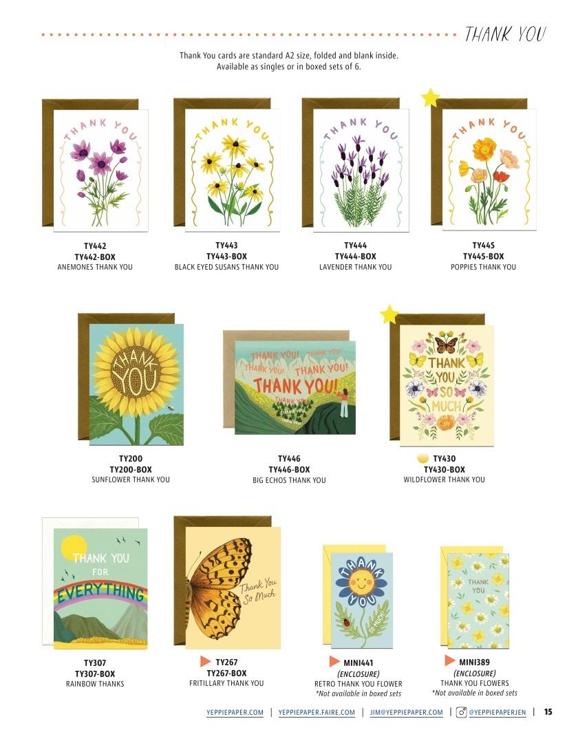 Yeppie Paper Stationery Catalog Weekly Ad January 1 - December 31, 2026