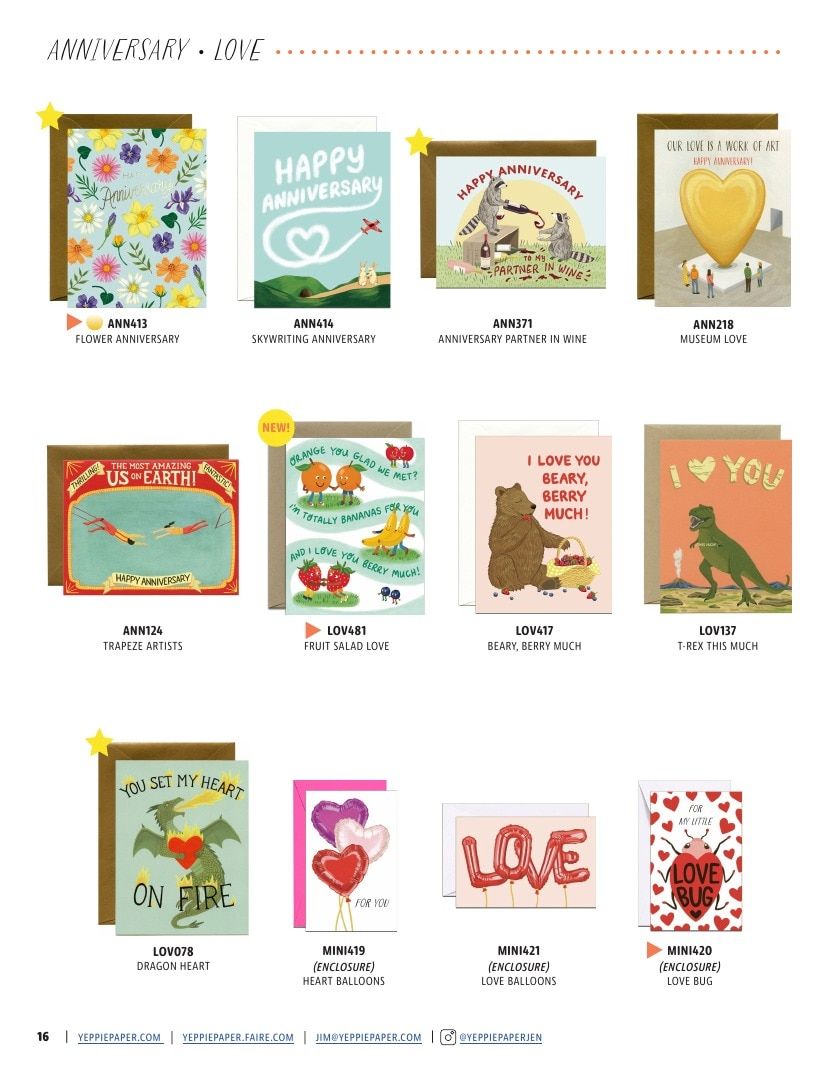Yeppie Paper Stationery Catalog Weekly Ad January 1 - December 31, 2026