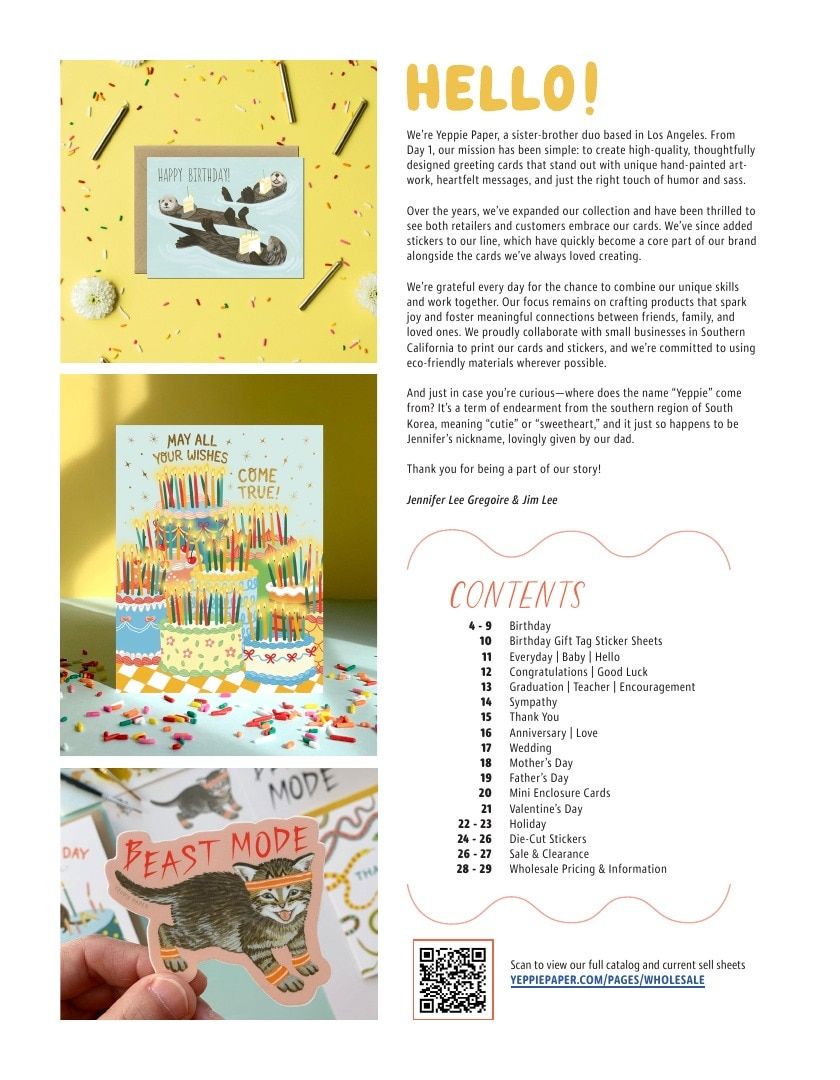 Yeppie Paper Stationery Catalog Weekly Ad January 1 - December 31, 2026