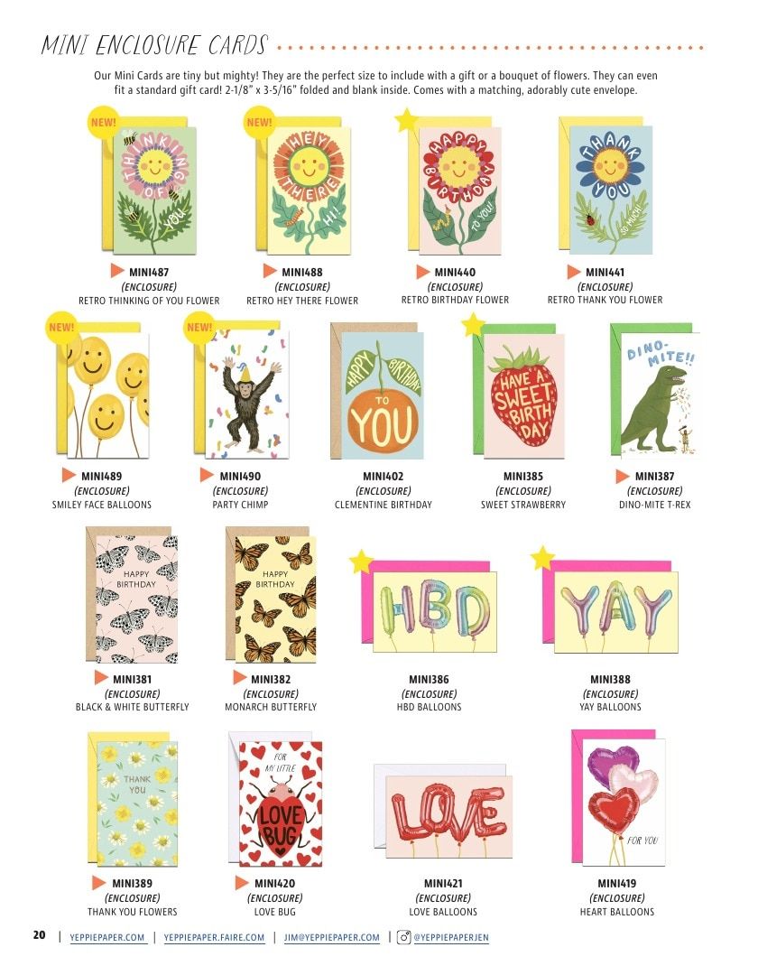 Yeppie Paper Stationery Catalog Weekly Ad January 1 - December 31, 2026