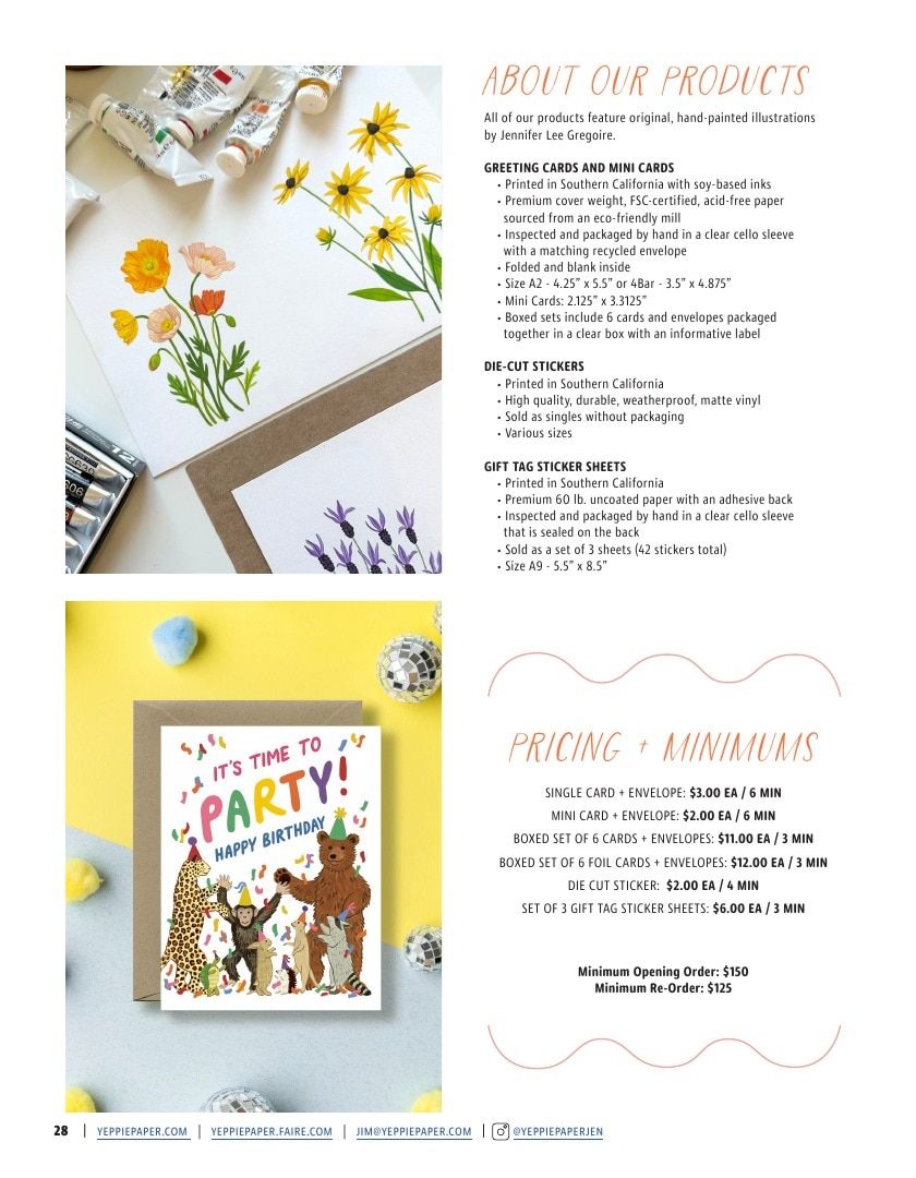 Yeppie Paper Stationery Catalog Weekly Ad January 1 - December 31, 2026