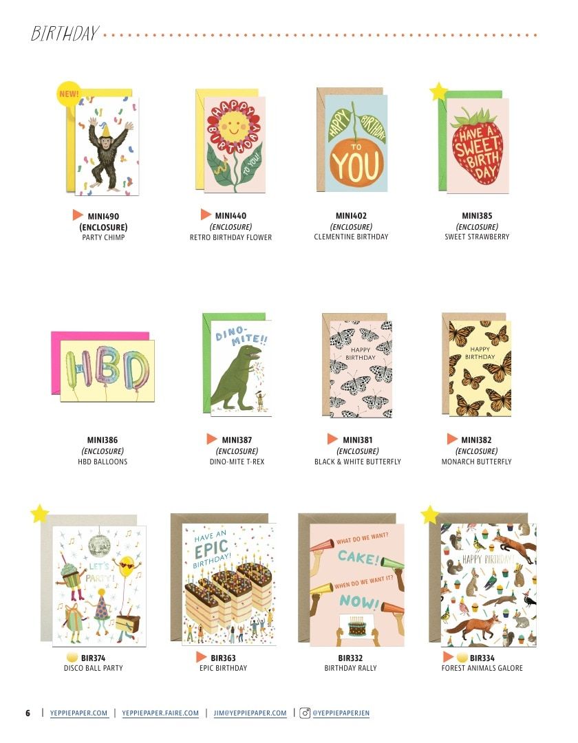 Yeppie Paper Stationery Catalog Weekly Ad January 1 - December 31, 2026