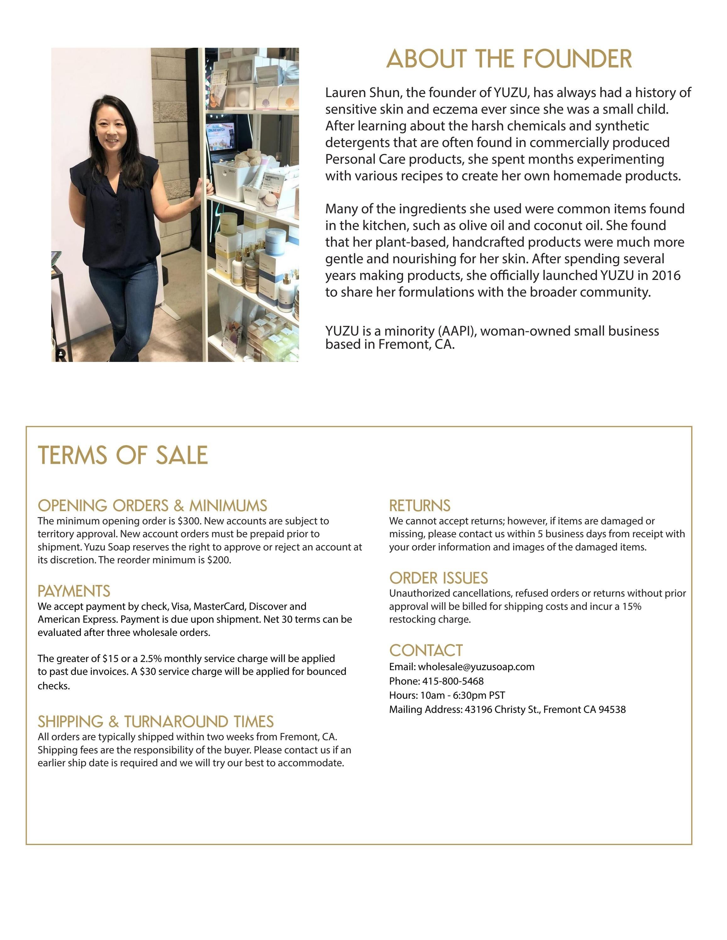 Yuzu Spring Product Catalog Weekly Ad January 1 - December 31, 2026