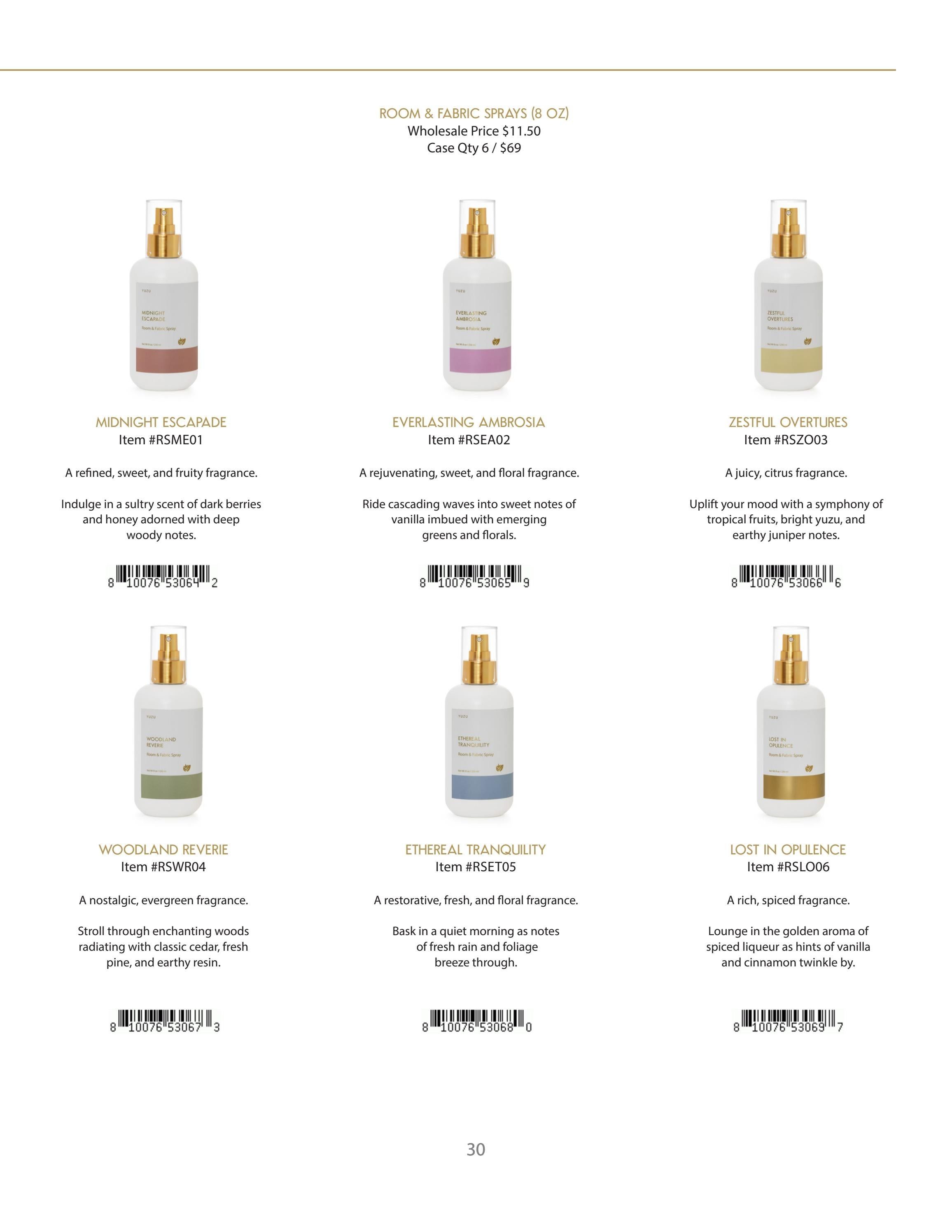 Yuzu Spring Product Catalog Weekly Ad January 1 - December 31, 2026