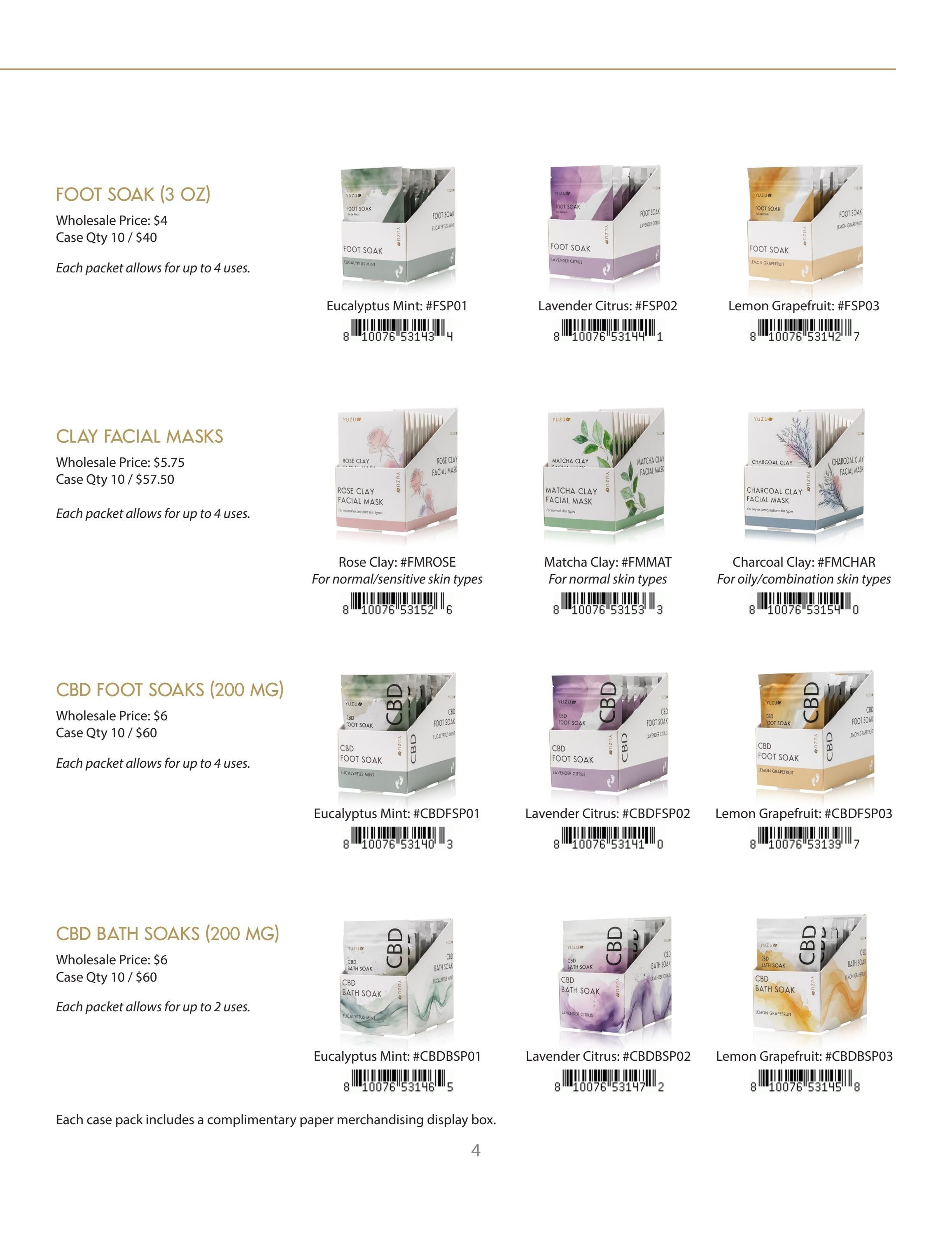 Yuzu Spring Product Catalog Weekly Ad January 1 - December 31, 2026
