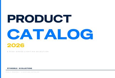 ZENIT Lighting Lighting Products Catalog Weekly Ad January 1 - December 31, 2026
