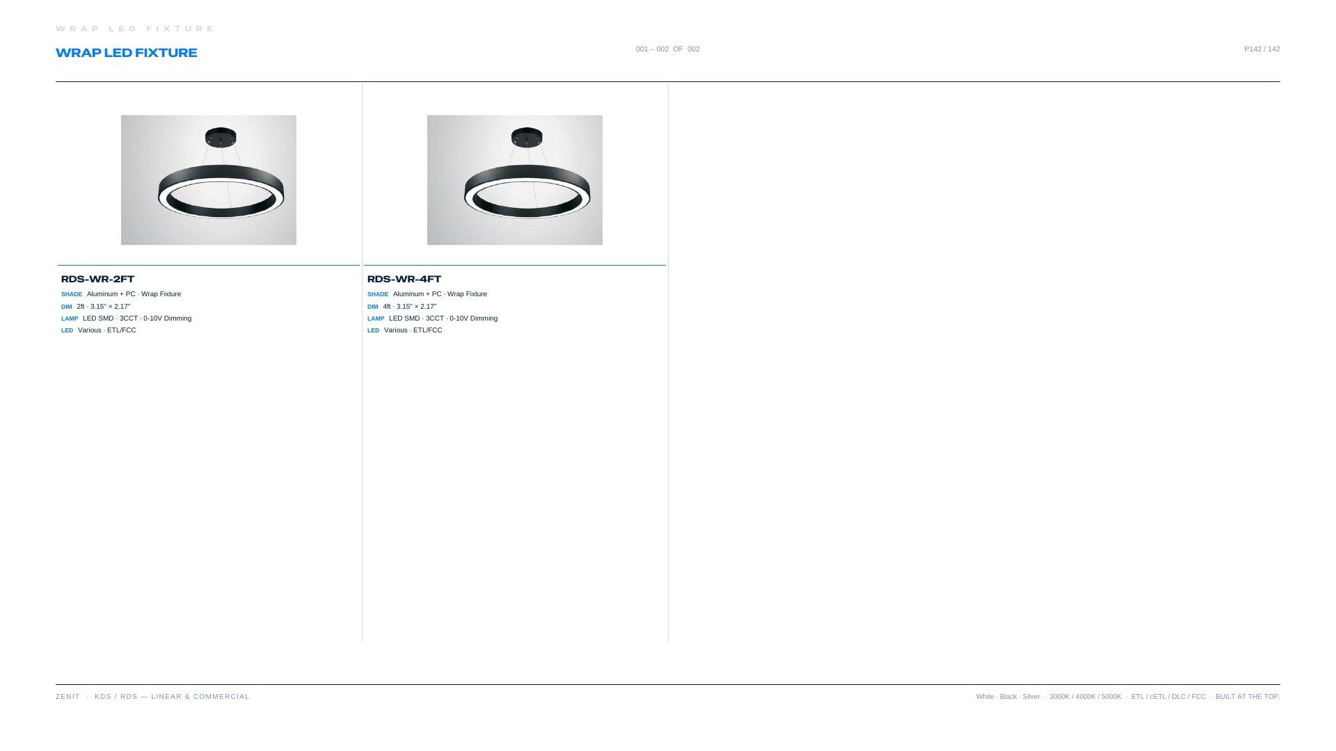 ZENIT Lighting Lighting Products Catalog Weekly Ad January 1 - December 31, 2026